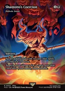 Shantotto's Coercion - Diabolic Intent -MTG: Final Fantasy Through the Ages NM/M - Picture 1 of 1