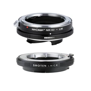 Adapter NIK(G)-CR for NIKON G AUTO AIS F mount lens to CANON EOS RF Mount Camera - Picture 1 of 7