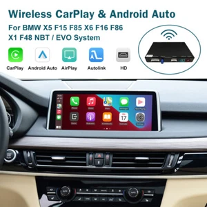 Wireless CarPlay Retrofit Kits Andriod Auto For BMW X5 X6 X1 F15 F85 F16 F86 F48 - Bild 1 von 9