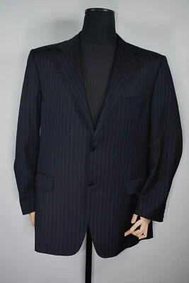 Canali Louis Copeland Striped Wool Blazer Jacket Men's size 56 - Image 1 of 4