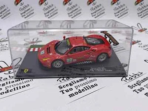 DIE CAST " FERRARI 488 GTE 24H LE MANS 2017 G. FISICHELLA " FERRARI RACING 1/43 - Foto 1 di 2