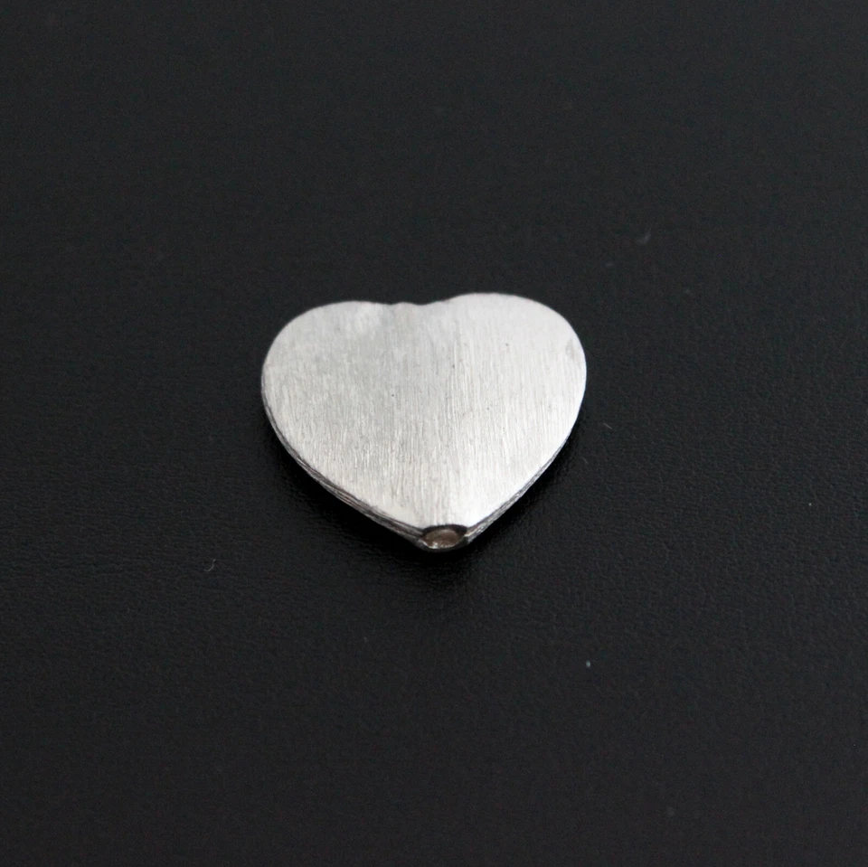 925 Argento Quota Intermedia Collane Braccialetto Spacer Perline Cuore Gioielli - Immagine 1 di 1