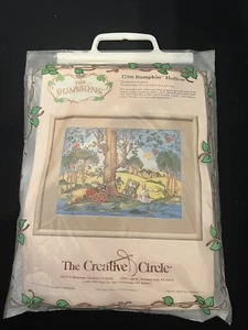 The Creative Circle Bumpkins Bumpkin Hollow Cross Stitch Vintage - Picture 1 of 2