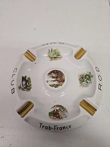 Vintage Trab France, Rod Gun Club Cigar Ashtray - Picture 1 of 10