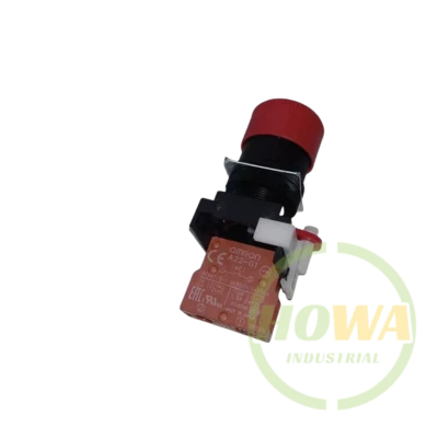 Interruptor de botón de parada de emergencia OMRON 1/Pieza nuevo A22E-S-01 Foto 1 de 4