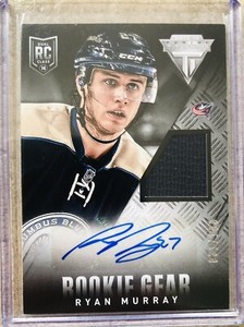 Ryan Murray Blue Jackets 2013-14 Panini Titanium Rookie Gear Jersey Avalanche