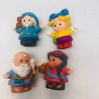 Fisher Price Little People Toy Figures Set Of 4 For Pretend Play Collectible