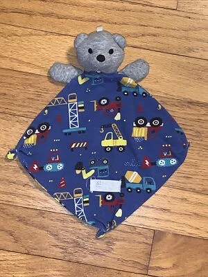 Manta de seguridad Sleep On It Gray Bear construcción camiones vehículos/Lovey Foto 1 de 3