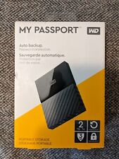 Western Digital WD Black My Passport 2TB, External Hard Drive 🆕