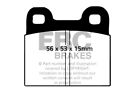 EBC Bluestuff Front Brake Pads for NSU 110SC 1.2 (67 > 72)