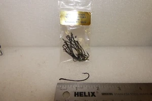 ALEC JACKSON'S BLACK SPEY FLY TYING HOOKS 2051 SALMON STEELHEAD 20 COUNT SZ 3 - Picture 1 of 4