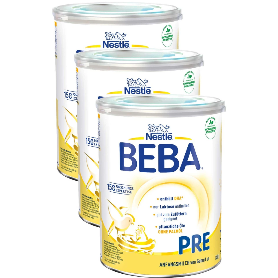 Nestlé BEBA PRE Säuglingsanfangsmilch - 800g - Bild 1 von 1