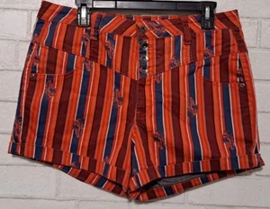 Star Wars Her Universe Junior Shorts Millennium Falke orange blau gestreift 15 - Bild 1 von 5