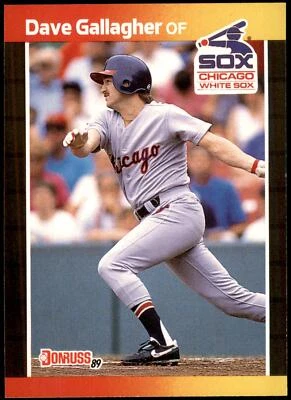 Dave Gallagher #384d 1989 Donruss - Image 1 of 2