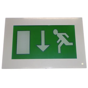 4 x New Philips BWC310 Wall Mount Emergency Exit Lights Fire Escape Signs - Picture 1 of 16