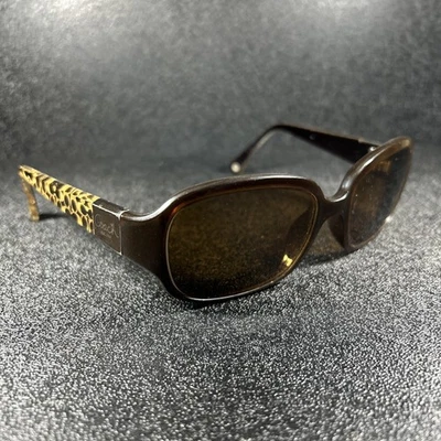 Coach S3002 Sunglasses Frame Only Tortoise Butterfly Wrap Full Rim 56-17-125 - Image 1 of 4