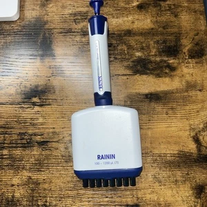 Calibrated and Excellent Condition RAININ PipetLite L8-1200 XLS+ LTS Pipette - Picture 1 of 3