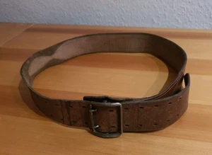 Sowjetisches Offiziers Koppel aus Leder braun Lederkoppel UdSSR - Imagen 1 de 3