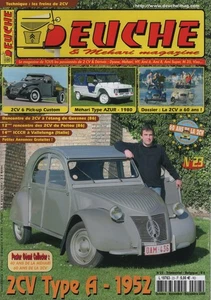 DEUCHE & MEHARI MAGAZIN 23 CITROEN 2CV A 1952 2CV6 PICK-UP MEHARI AZUR 1980 - Bild 1 von 2