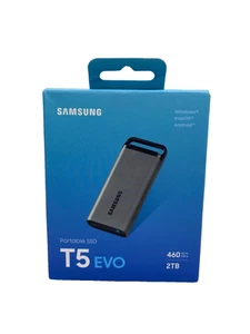 SSD portable Samsung T5 EVO 2 To MU-PM2T0G neuf - Photo 1/3