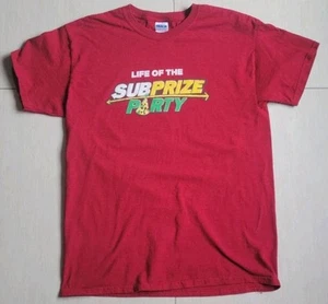 Camiseta promocional "Life of the SubPrize Party" Subway Employee 2013 algodón L - Imagen 1 de 5