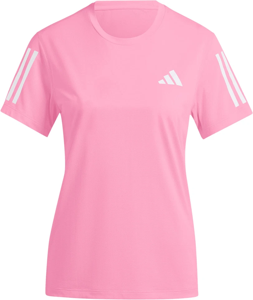 Camiseta Adidas RUN Event para Mujer Camiseta para Correr Rosa Manga Corta Absorbe la Humedad Foto 1 de 1