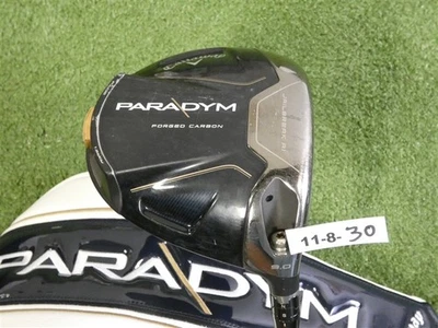 Driver Callaway Paradym 9.0* HZRDUS plateado 60 g 6.0 grafito rígido con cubierta Foto 1 de 4