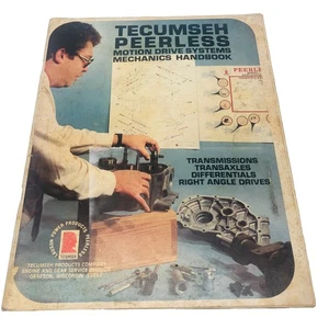 Tecumseh Peerless 1983 Motion Drive Systems Mechanics Handbook Form No. 691218 - Picture 1 of 11