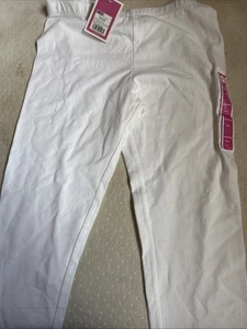 Circo Capri White Leggings, Girls XL - vintage NWT - Picture 1 of 5