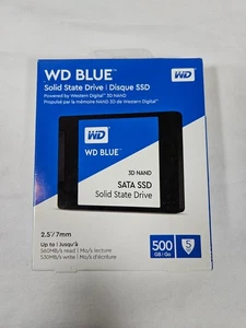 Western Digital 500GB Internal 2.5-in Solid State Drive 560MB/s (WDS500G2B0A) - Afbeelding 1 van 2