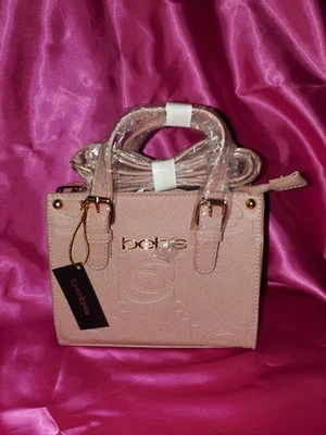 Mini bolso Bebe Zenia en relieve rubor precio de venta sugerido por el fabricante $99 nuevo con etiquetas Foto 1 de 4