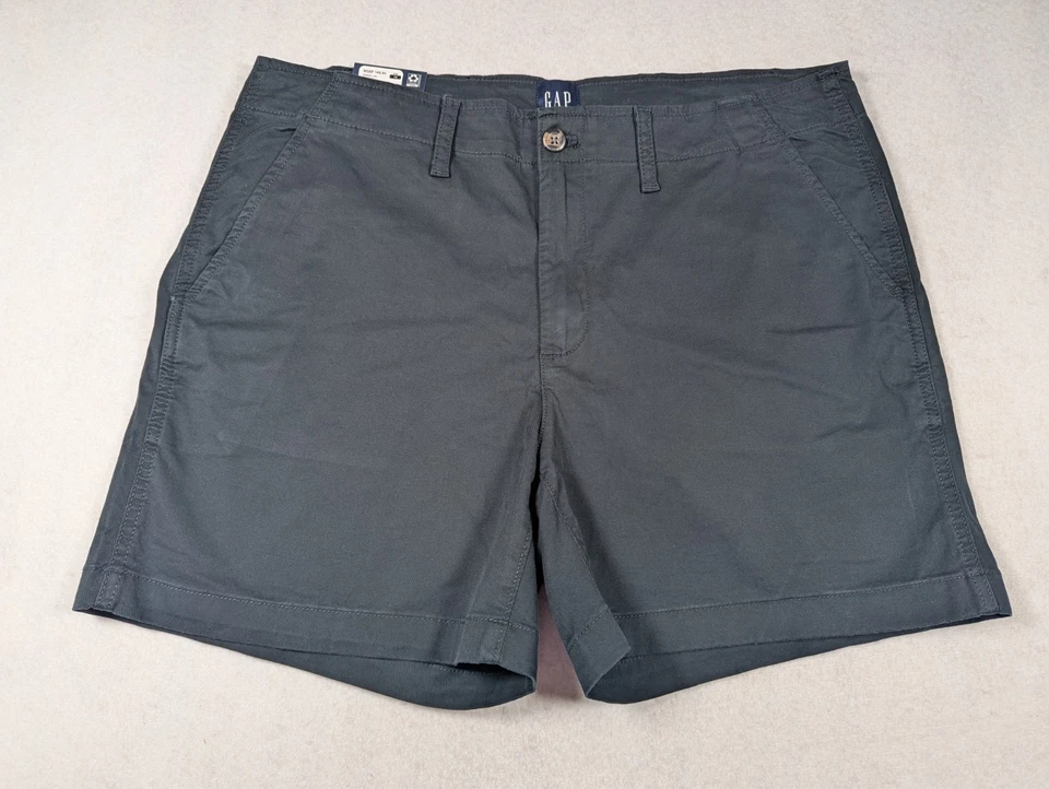 GAP - Para mujer - Pantalón corto clásico de tiro medio de algodón elástico - Talla 14 Foto 1 de 4