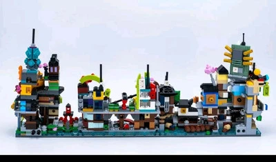 LEGO All 4 Micro Ninjago Modular City Sets 40703 40704 40705 & 40706 - New - Image 1 of 4
