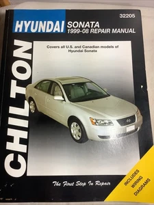 CHILTON 32205 HYUNDAI SONATA 1999-08 REPAIR MANUAL - Picture 1 of 11