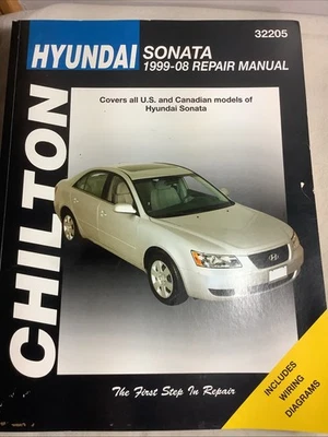 MANUAL DE REPARACIÓN CHILTON 32205 HYUNDAI SONATA 1999-08  Foto 1 de 4