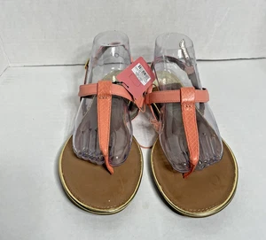 Sam And Libby Strappy Thong Sandals Size 10 - Picture 1 of 8