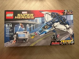 LEGO 76032 Marvel Super Heroes The Avengers Quinjet City Chase New Sealed - Picture 1 of 2
