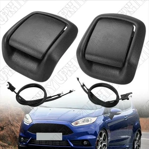 Car Left+Right Seat Tilt Handle + Cable For Ford Fiesta MK5 MK6 3 Door Fusion - Picture 1 of 9