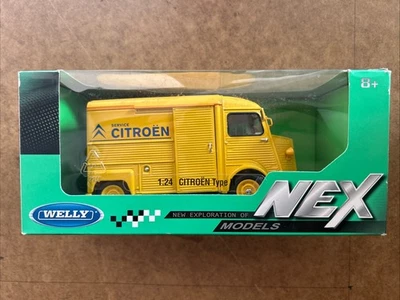 Citroen Type H - Nex Models / Rot / 1:24 / Welly / Nuovo Gialllo Raro - Immagine 1 di 4