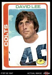 1978 Topps #171 David Lee Colts Florida 7 - NM F78T 00 1647