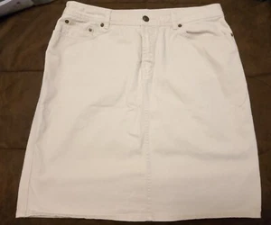 American Living Women s Khaki 5 Pocket Skirt Sz 8 - Picture 1 of 6