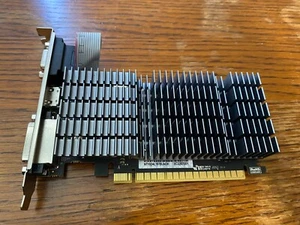 NVidia GeForce GT 710 1GB DDR3 PCIe Standard and Low Profile Graphics Card - Picture 1 of 5