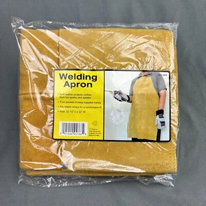 Leather Welder Apron Heavy Duty Welding Work Protective Apron - Picture 1 of 1