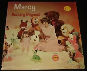 LITTLE MARCY – SINGS NURSERY RHYMES WORD LP 1967 Singing Christian Puppet - Picture 1 of 2