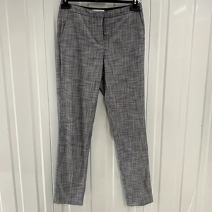 REISS Remmi Trousers Women’s Size 8 Grey Tapered Smart Casual Office Work - Picture 1 of 10