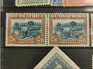 Timbres Afrique du Sud 1930-1936 SA50 Y&T 45 et 54 se tenant. - Imagen 1 de 1