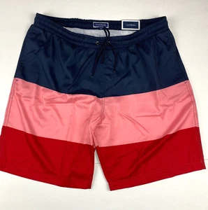 Club Room Men’s Tri-Color Quick Dry Lined Swim Trunks 9" NWT XL - Picture 1 of 4