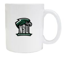 Northeastern State Riverhawks Coffee Mug-NCAA White Ceramic Mug Set 2 Pack