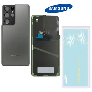 Tapa Trasera Original Samsung Galaxy S21 Ultra 5G G998B Tapa Batería Phantom Titanium - Imagen 1 de 2