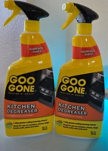 Goo Gone Foam Cleaner Pack of 2 Powerful Grease Cutting 28 Fl Oz for Kitchen - Picture 1 of 4
